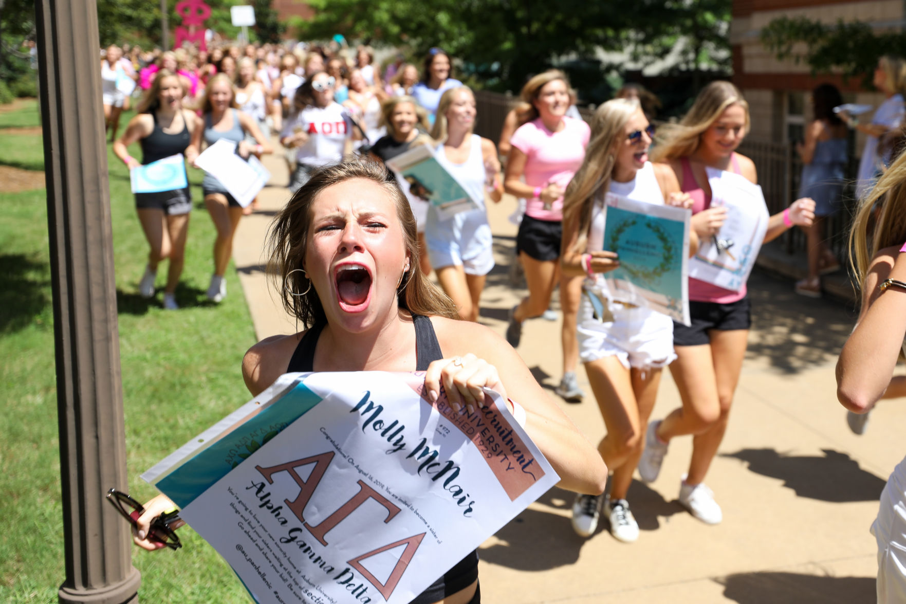 Auburn University Bid Day 2019